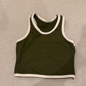 Olive Green Women's Tank Top